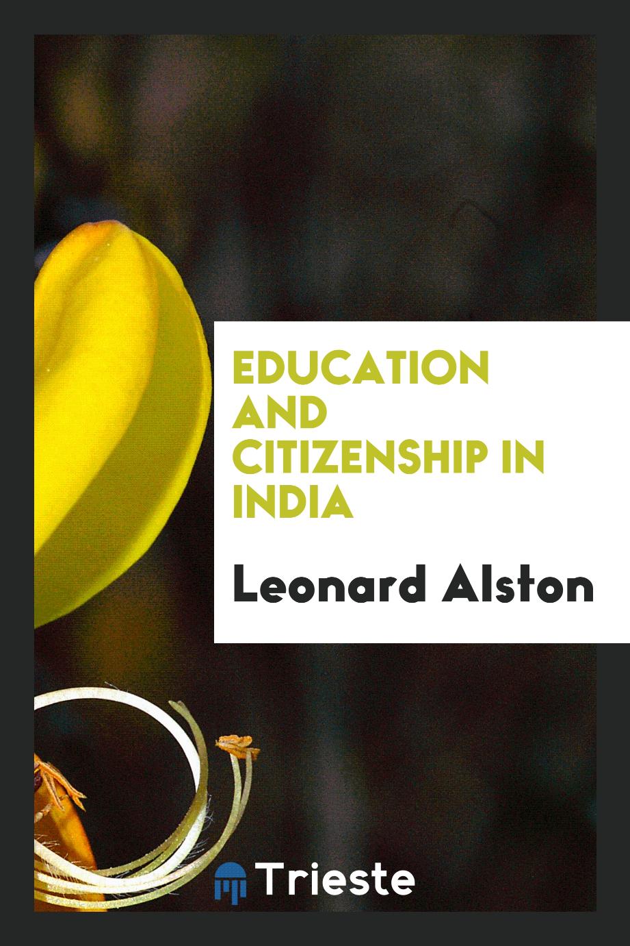 Education and citizenship in India
