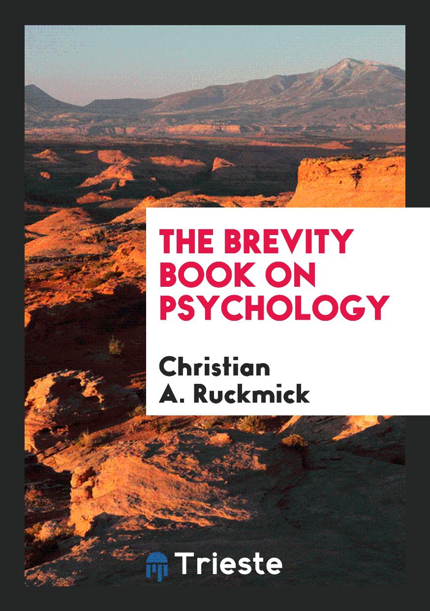 The Brevity Book on Psychology