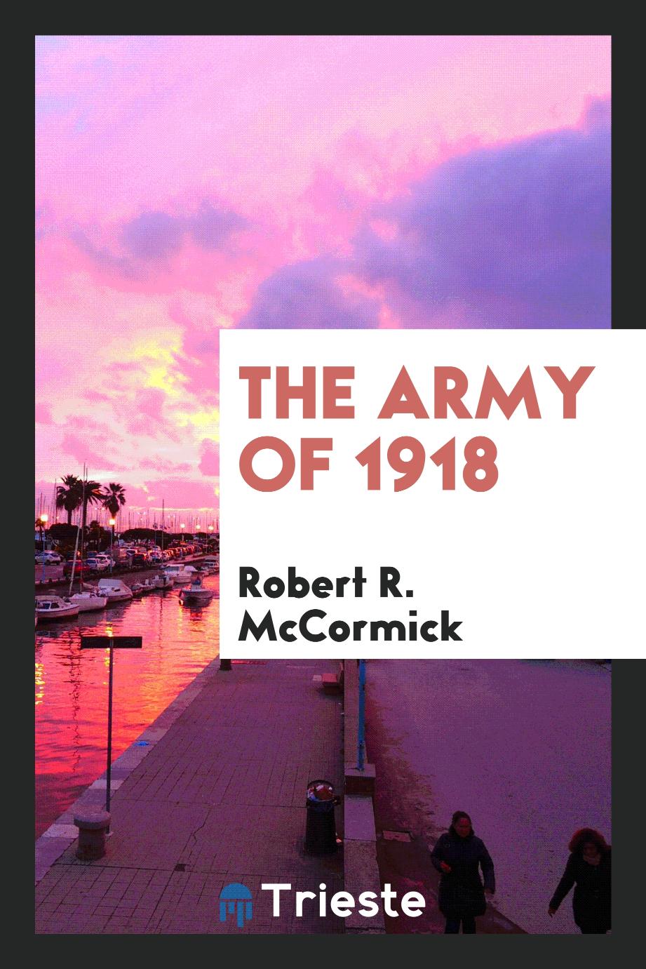 The army of 1918