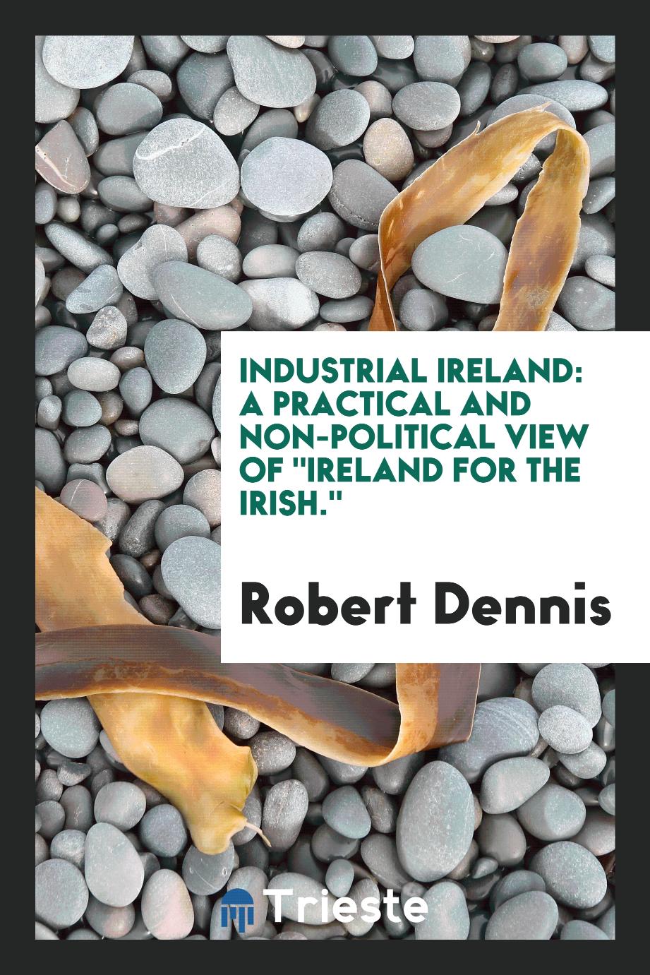 Robert Dennis - Industrial Ireland: a practical and non-political view of "Ireland for the Irish."