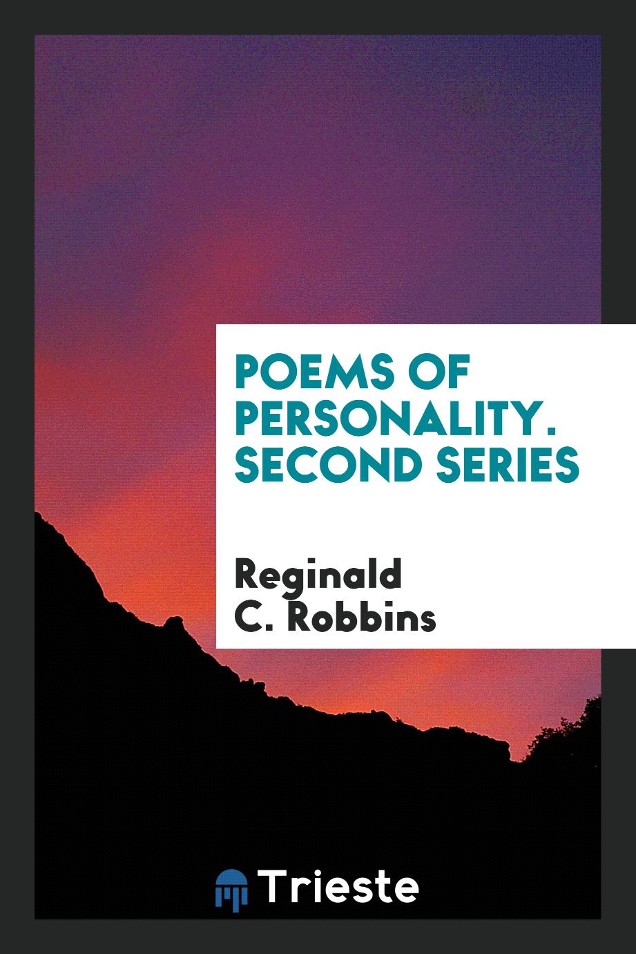 Poems of personality. Second series