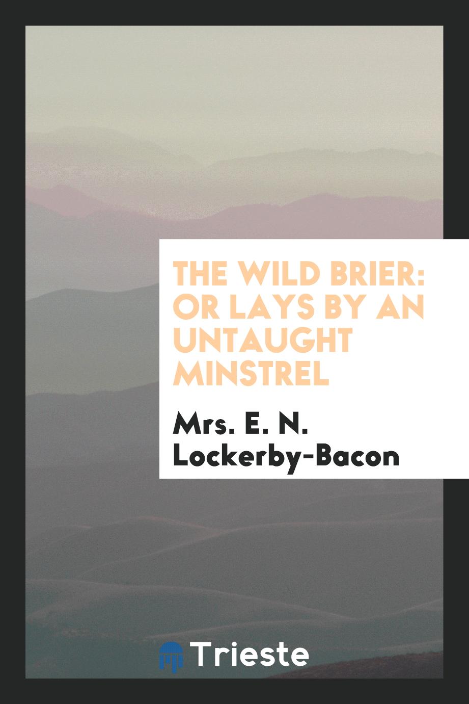 The Wild Brier: Or Lays by an Untaught Minstrel