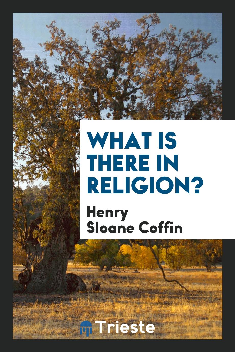 What is There in Religion?