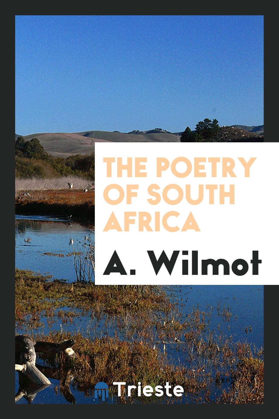 The poetry of South Africa