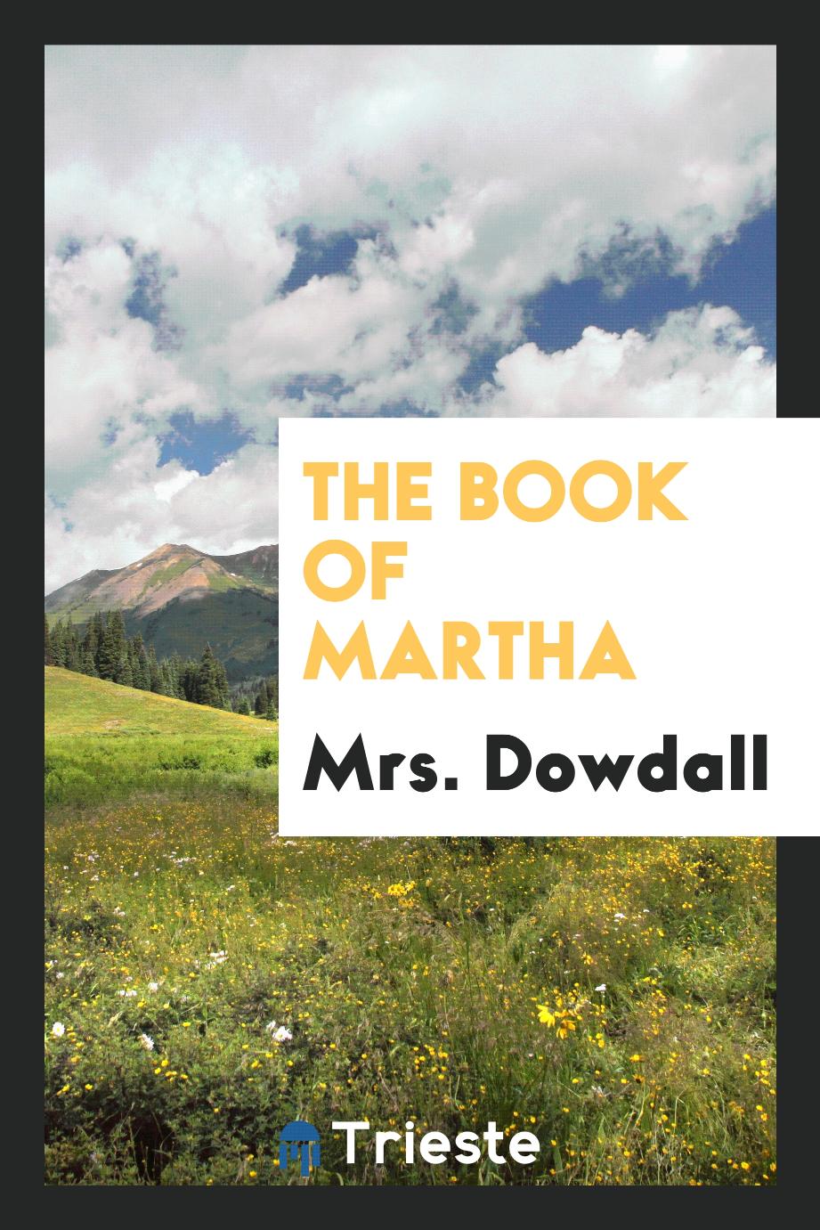 The book of Martha
