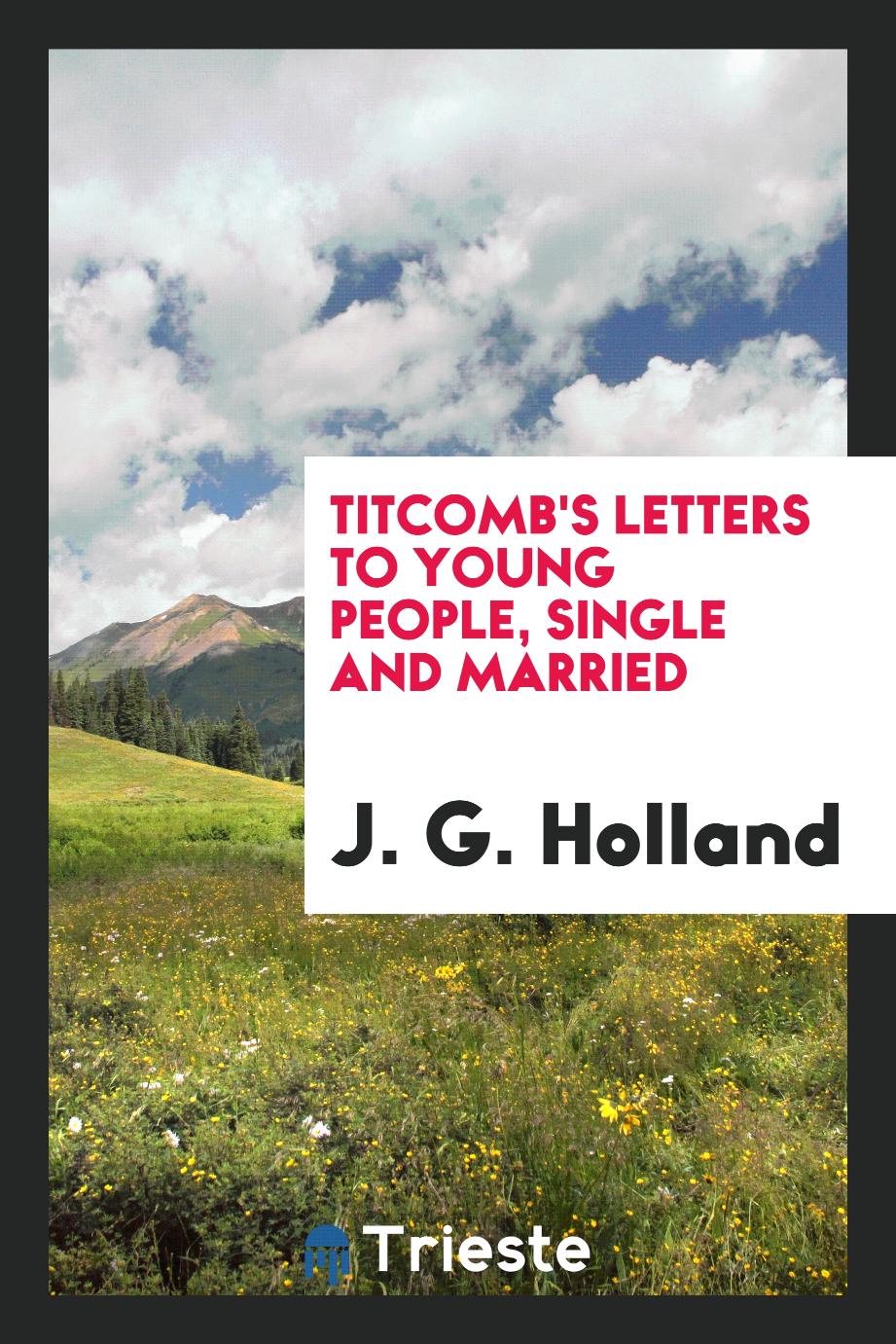Titcomb's letters to young people, single and married