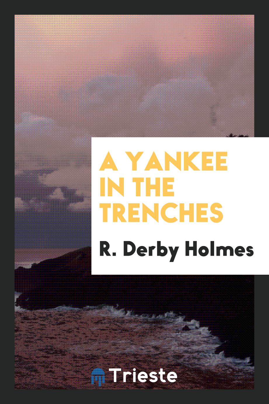 A Yankee in the trenches