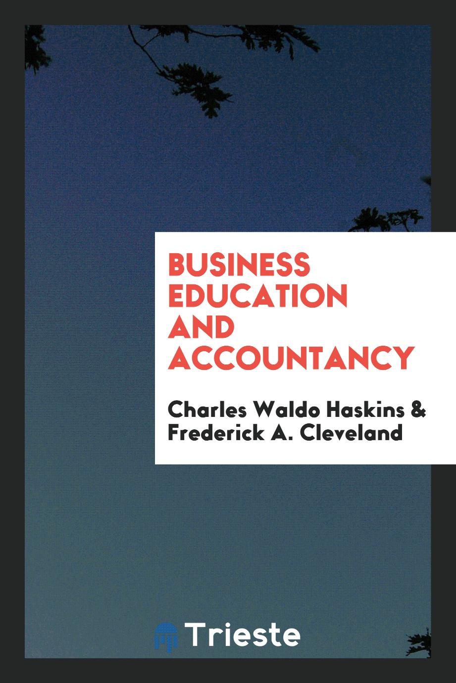 Business education and accountancy