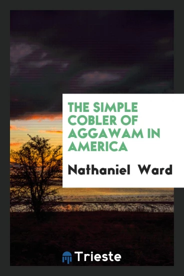 The Simple Cobler of Aggawam in America