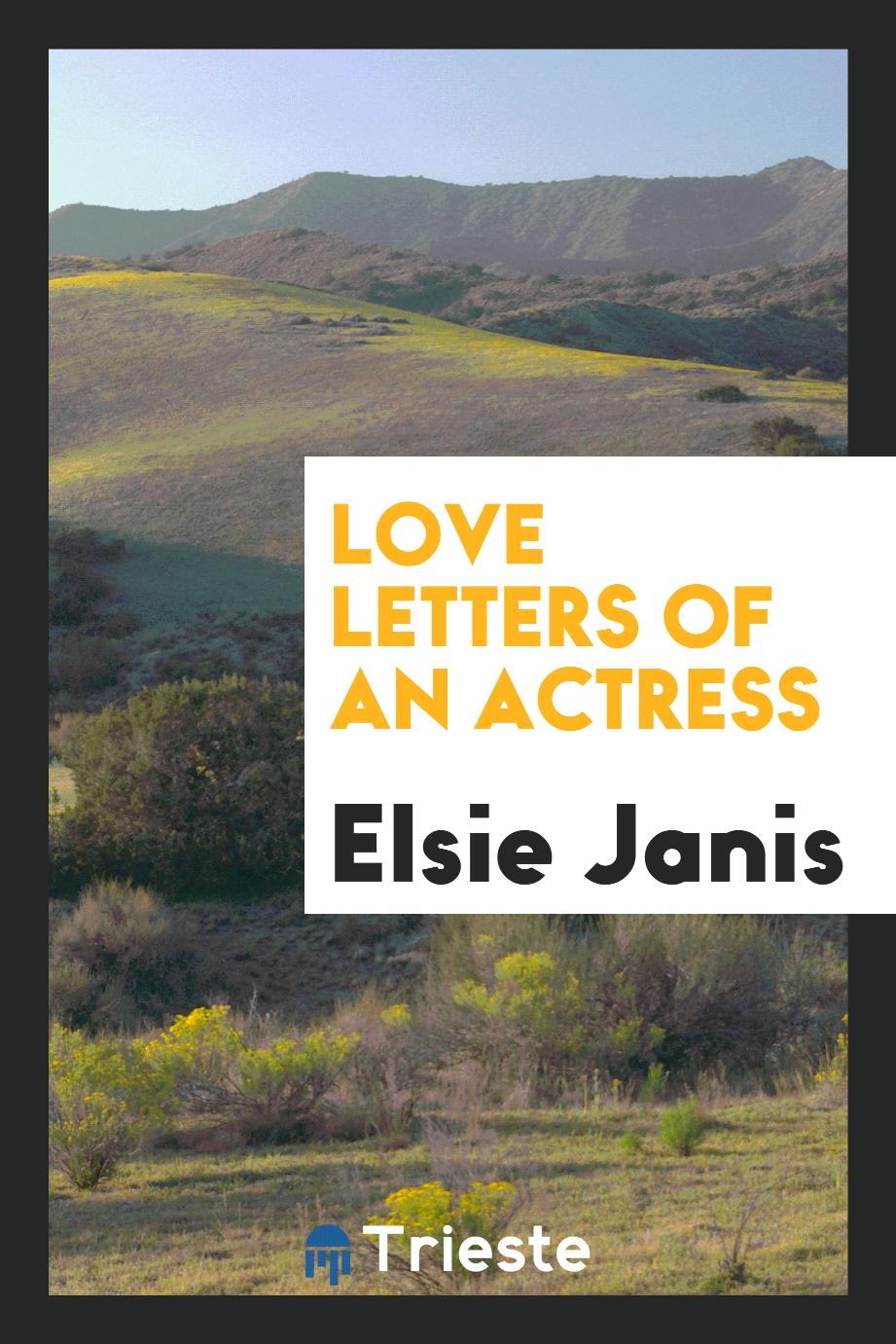 Love Letters of an Actress