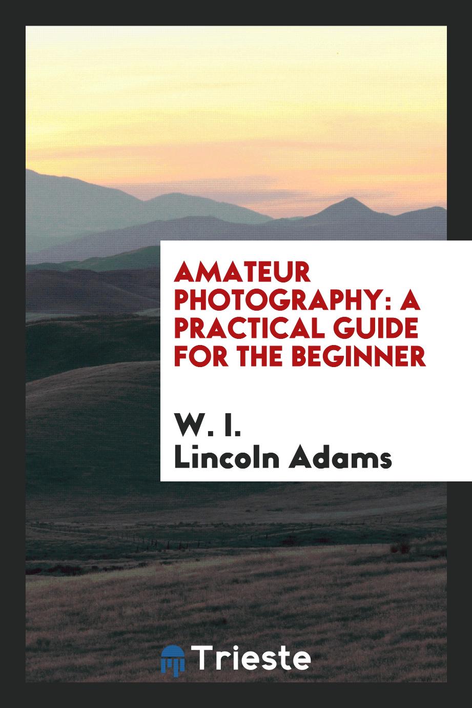 Amateur Photography: A PracticaL Guide for the Beginner