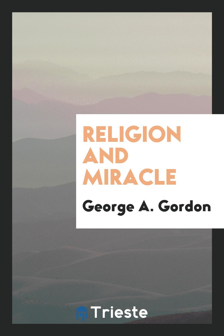 Religion and miracle