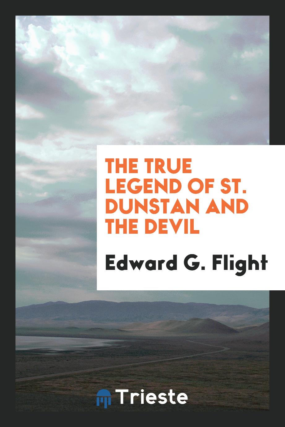 The true legend of St. Dunstan and the Devil