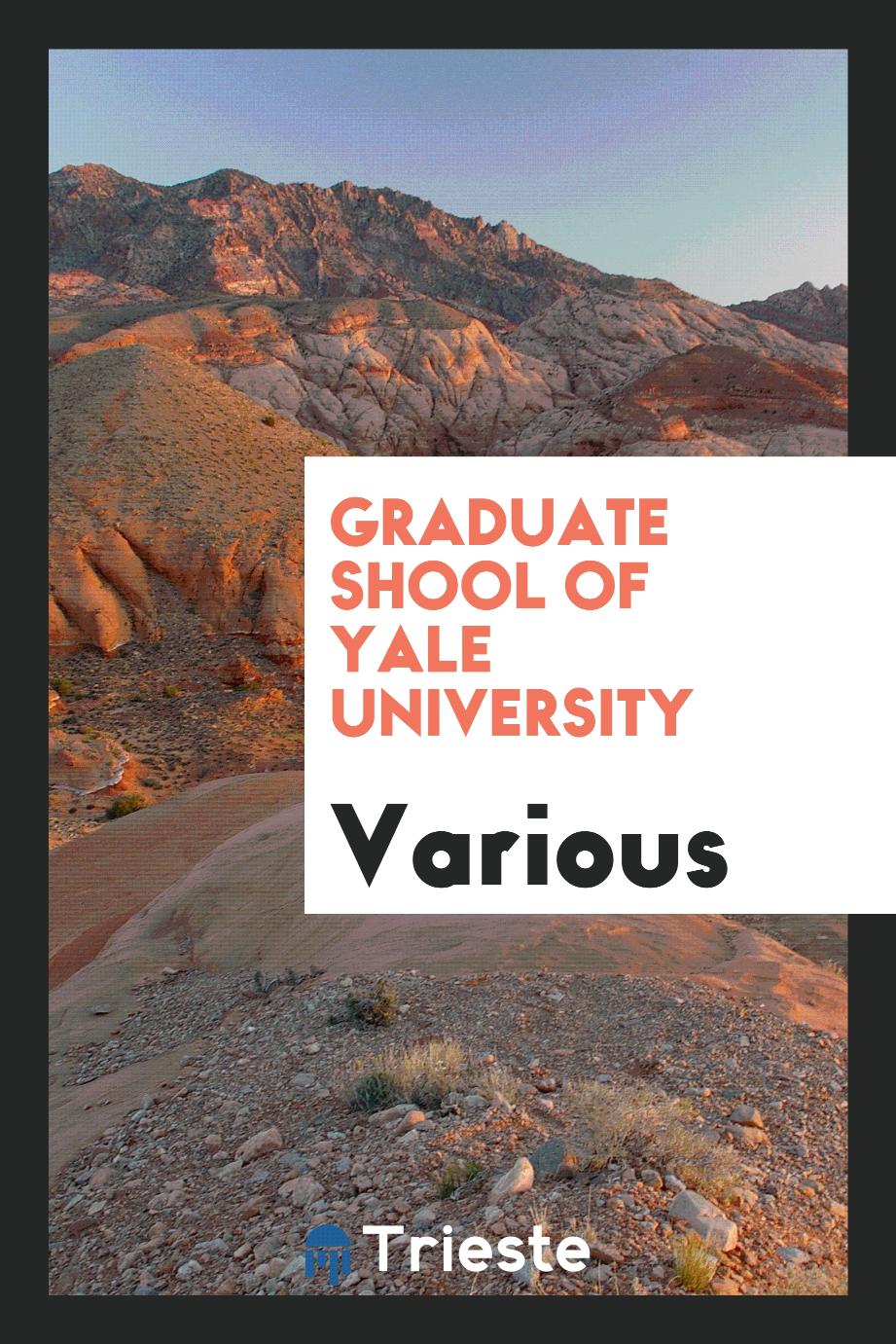 Graduate shool of Yale University