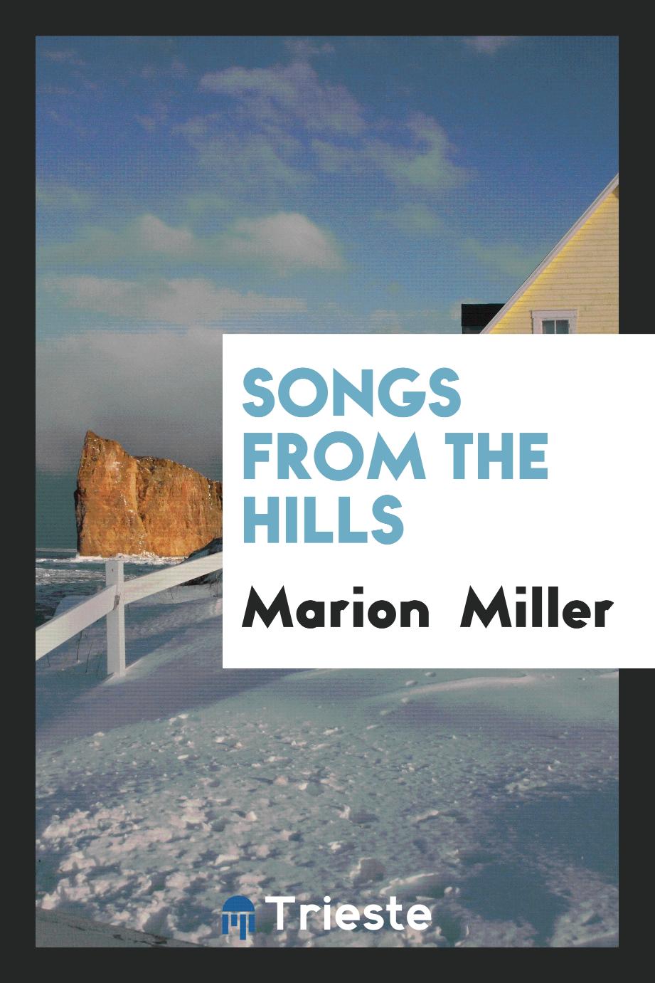 Songs from the hills