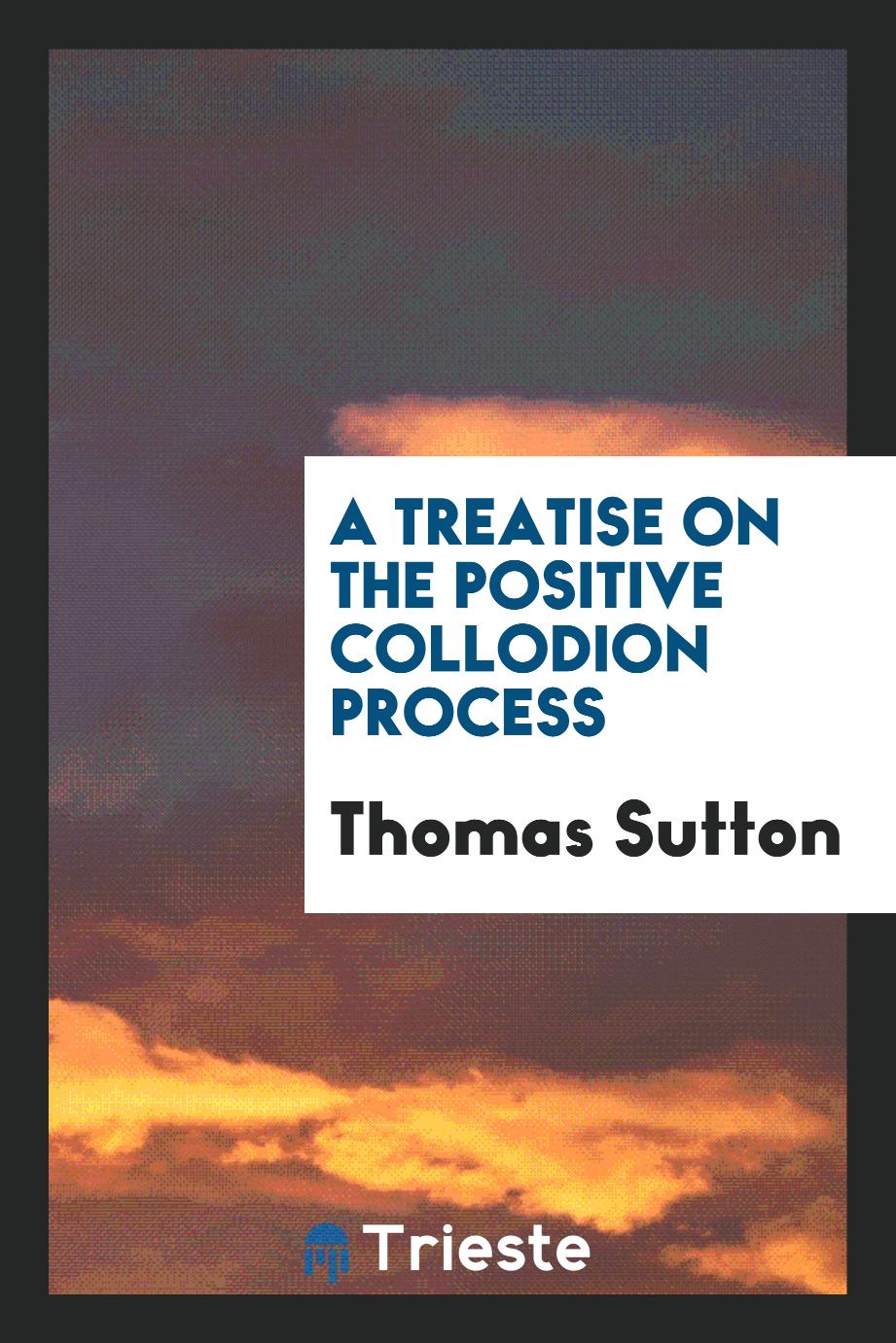 A Treatise on the Positive Collodion Process
