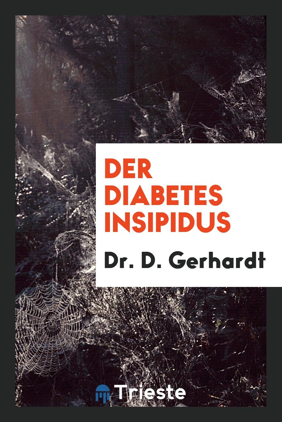 Der Diabetes Insipidus
