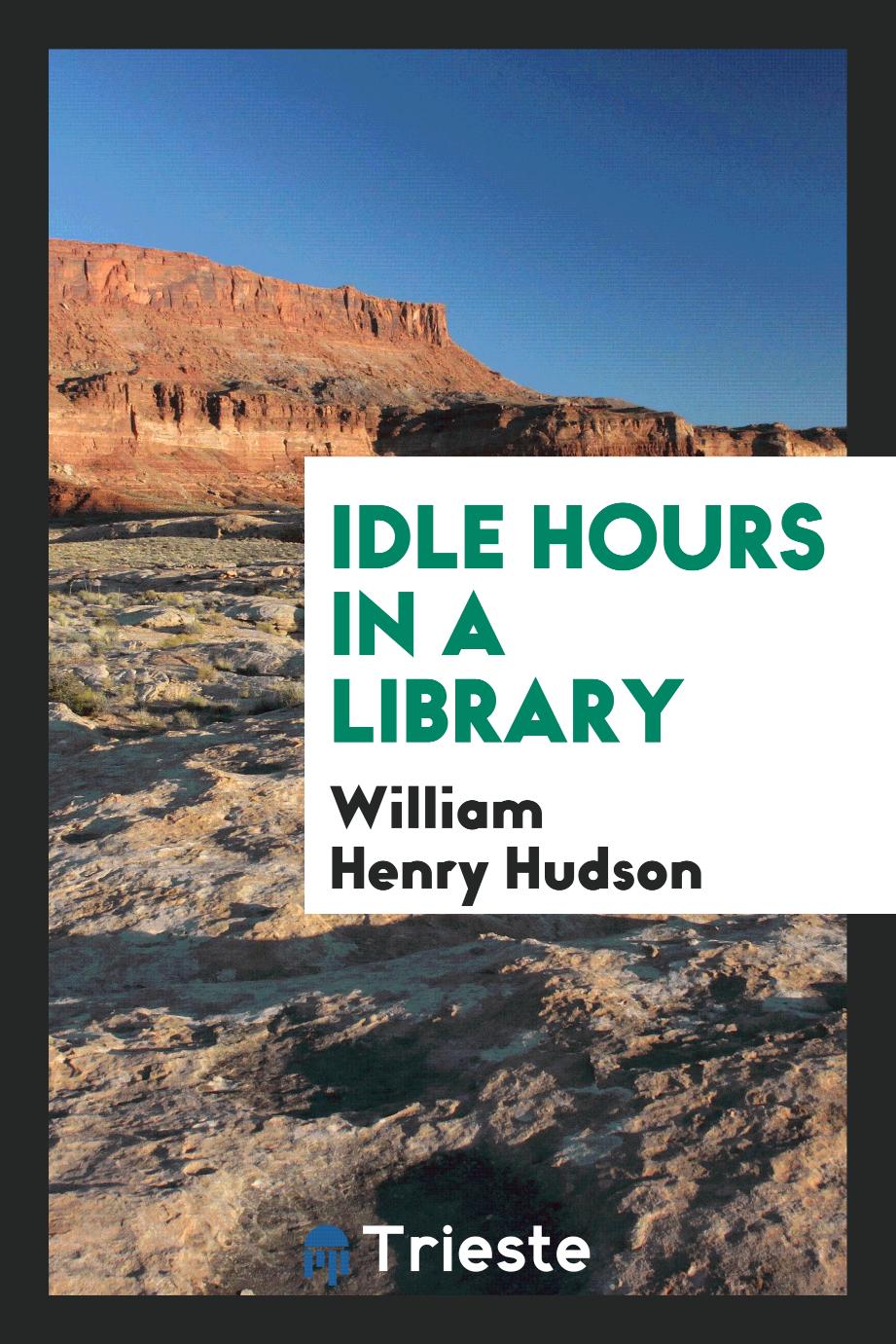 Idle hours in a library