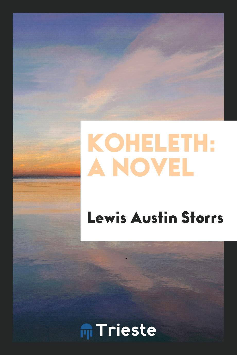 Koheleth: A Novel