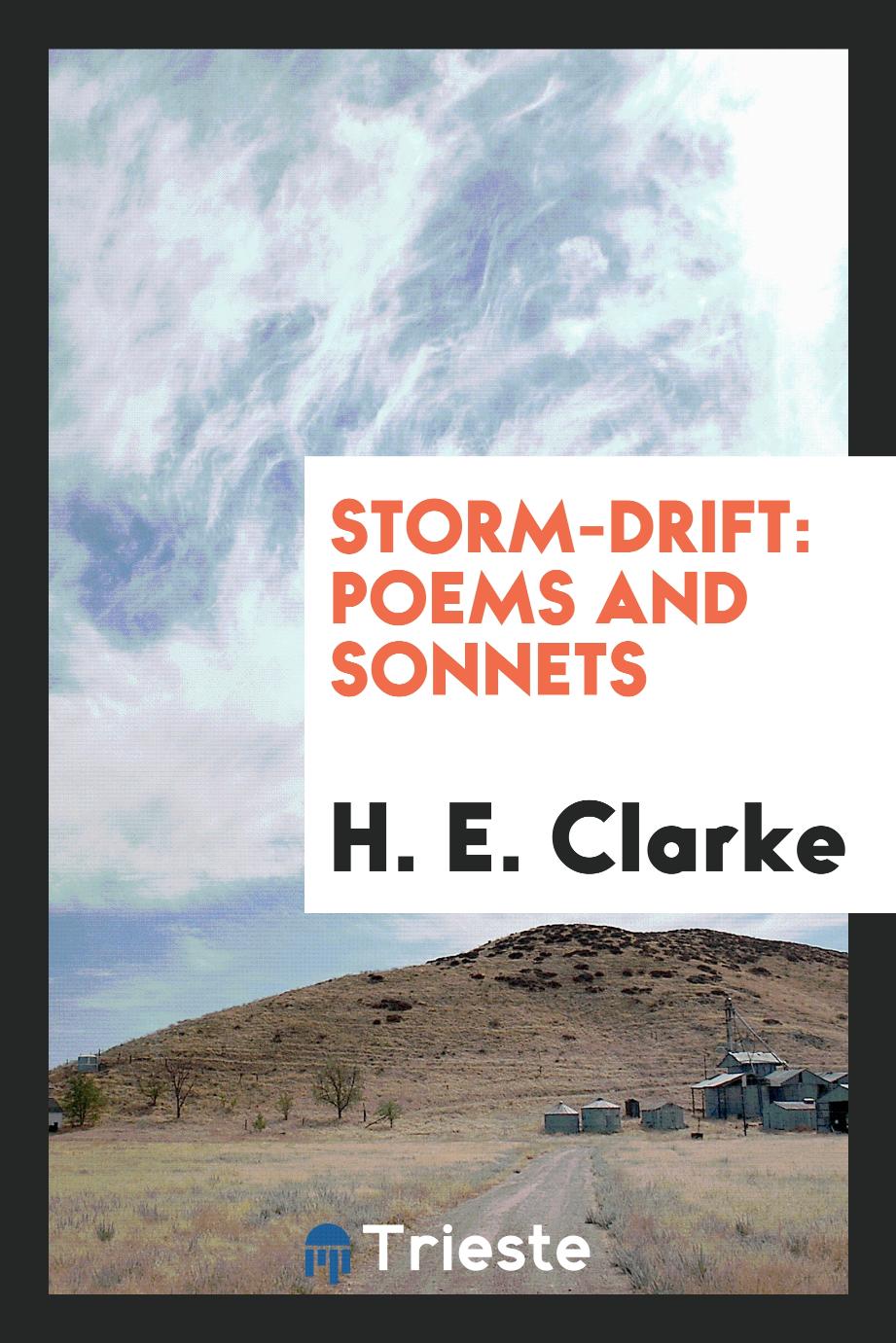 Storm-drift: poems and sonnets