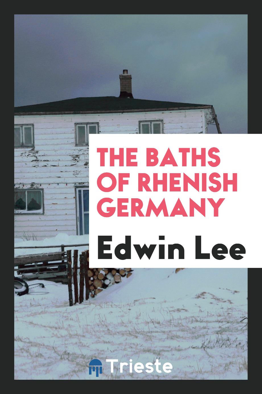 The Baths of Rhenish Germany