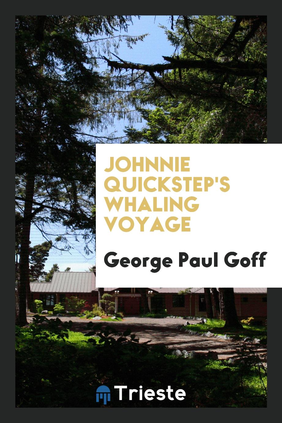 Johnnie Quickstep's whaling voyage