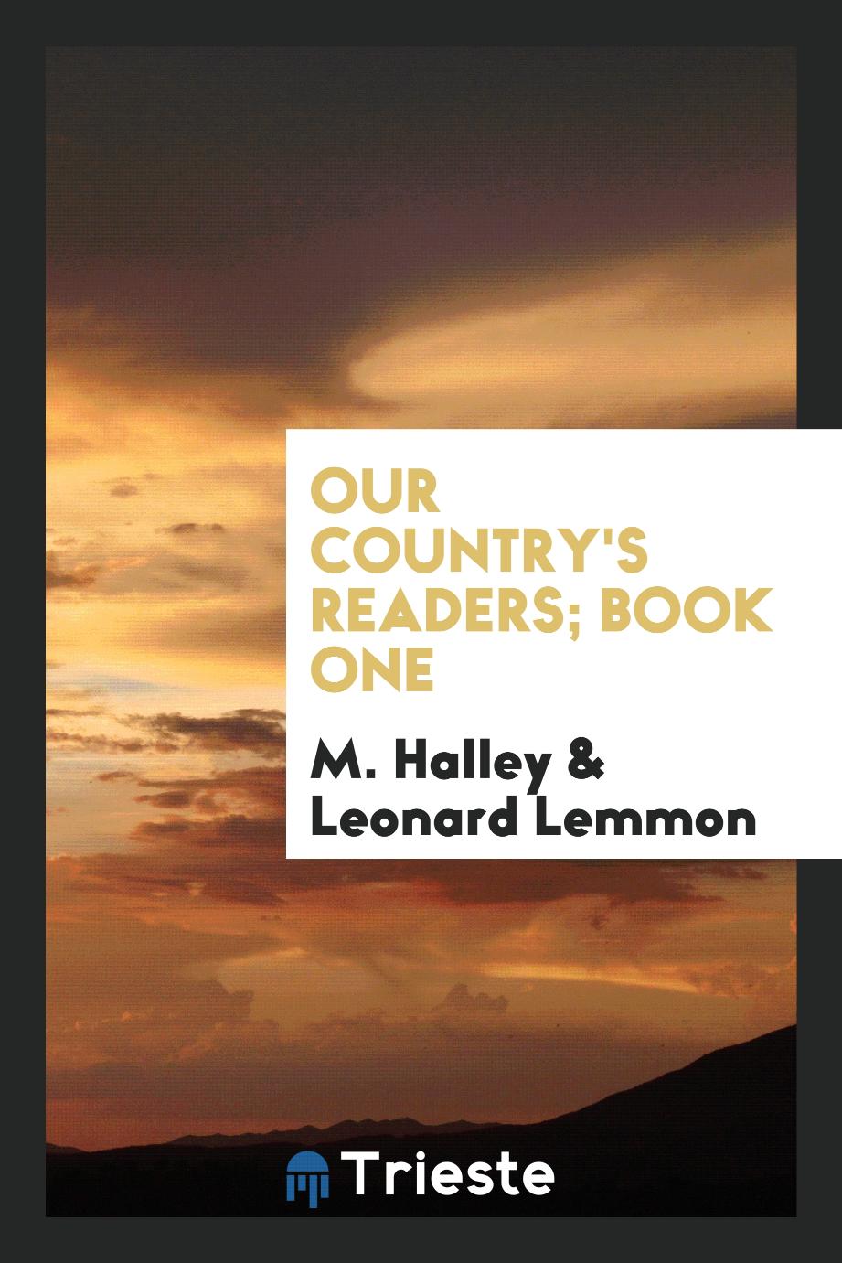 Our Country's Readers; Book One