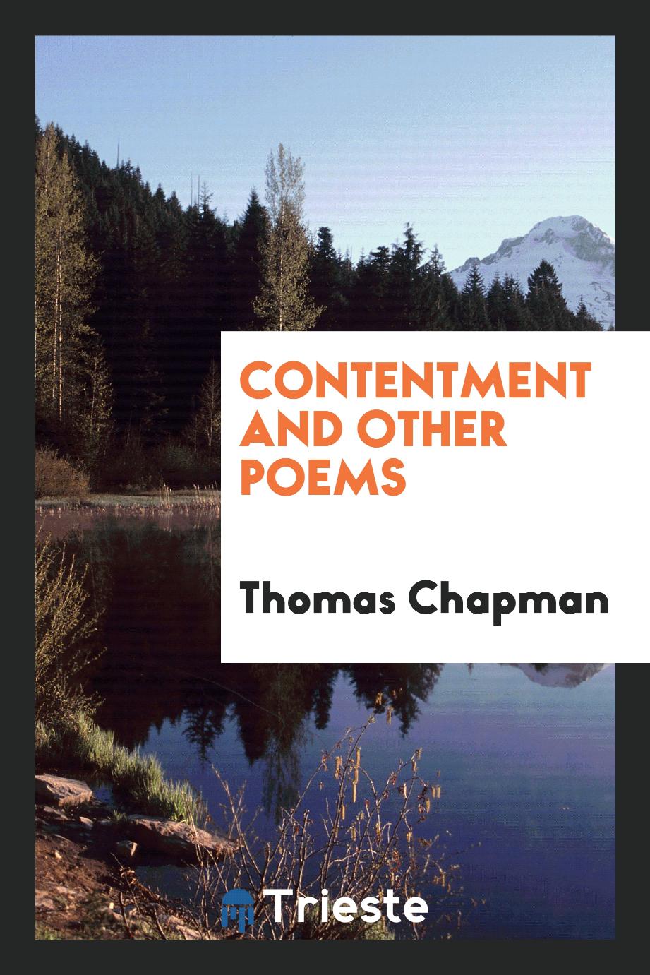 Contentment and other poems
