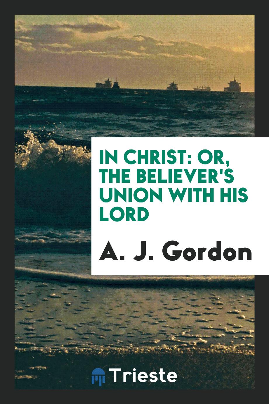 In Christ: Or, The Believer's Union with His Lord