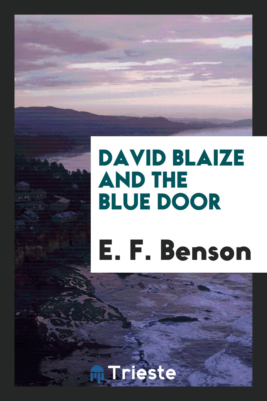 David Blaize and the blue door