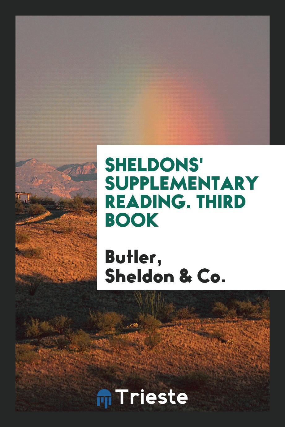 Sheldons' Supplementary Reading. Third Book