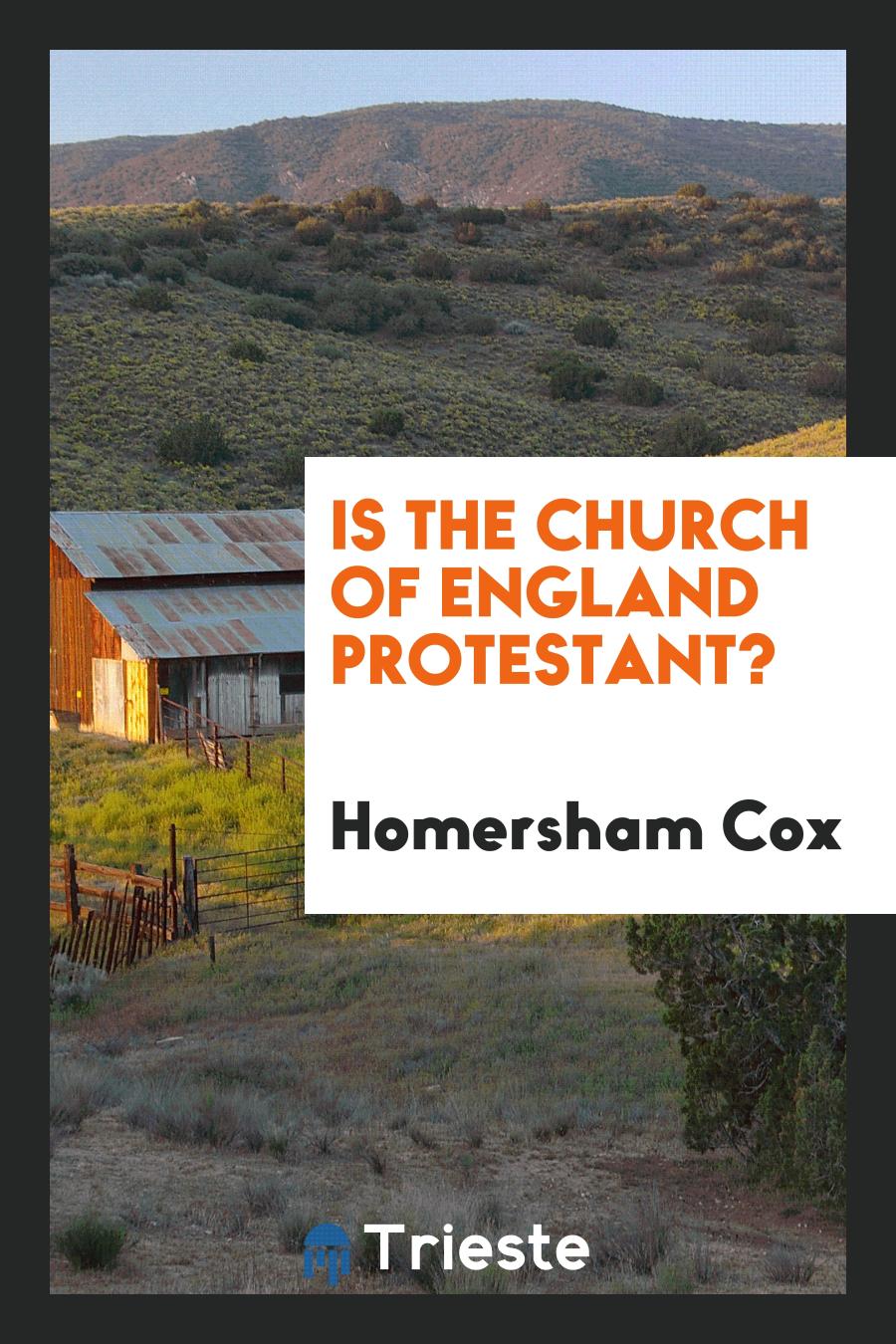 Is the Church of England Protestant?