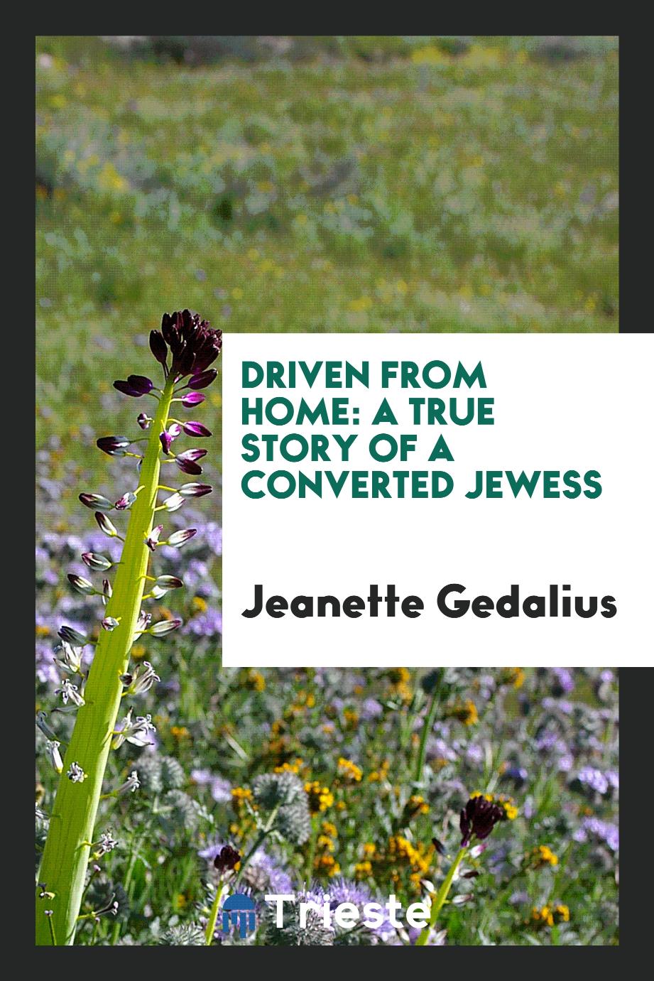 Driven from Home: A True Story of a Converted Jewess