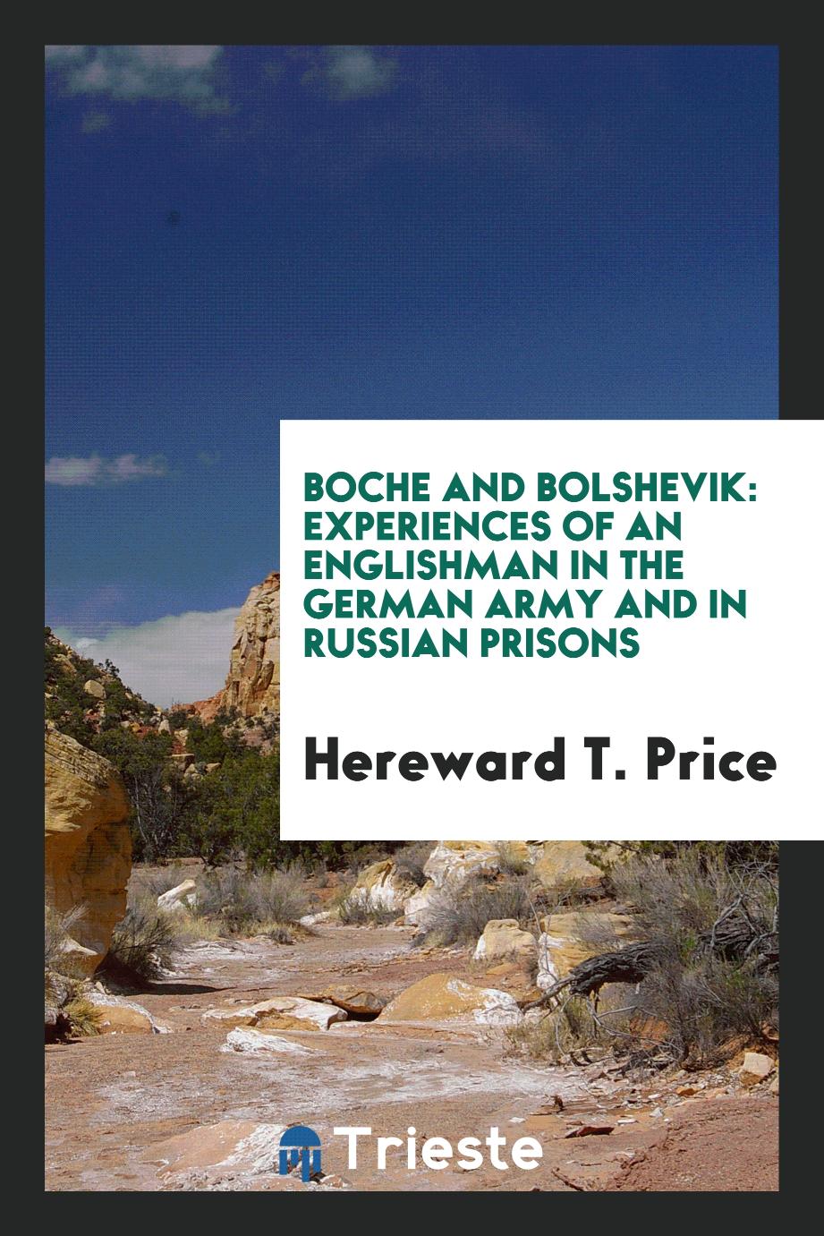 Boche and Bolshevik: experiences of an Englishman in the German army and in Russian prisons