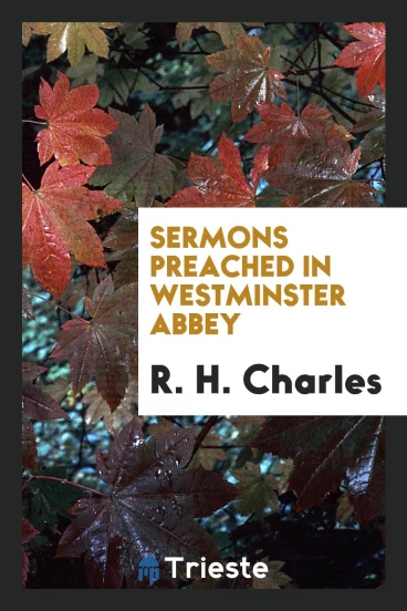 Sermons preached in Westminster Abbey