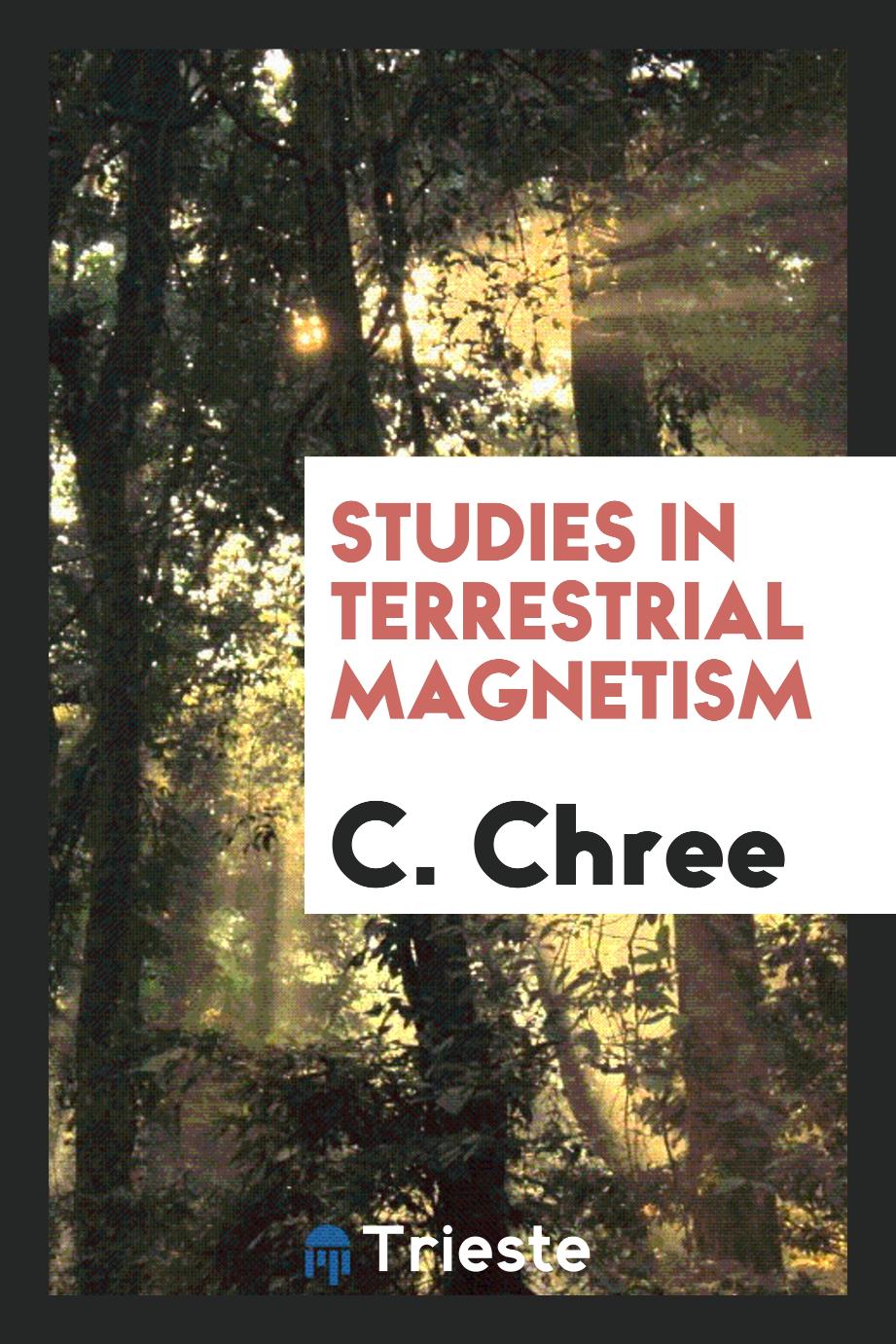 Studies in terrestrial magnetism
