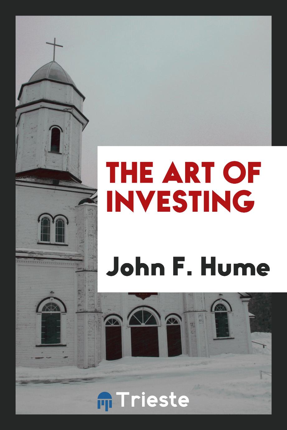 The art of investing