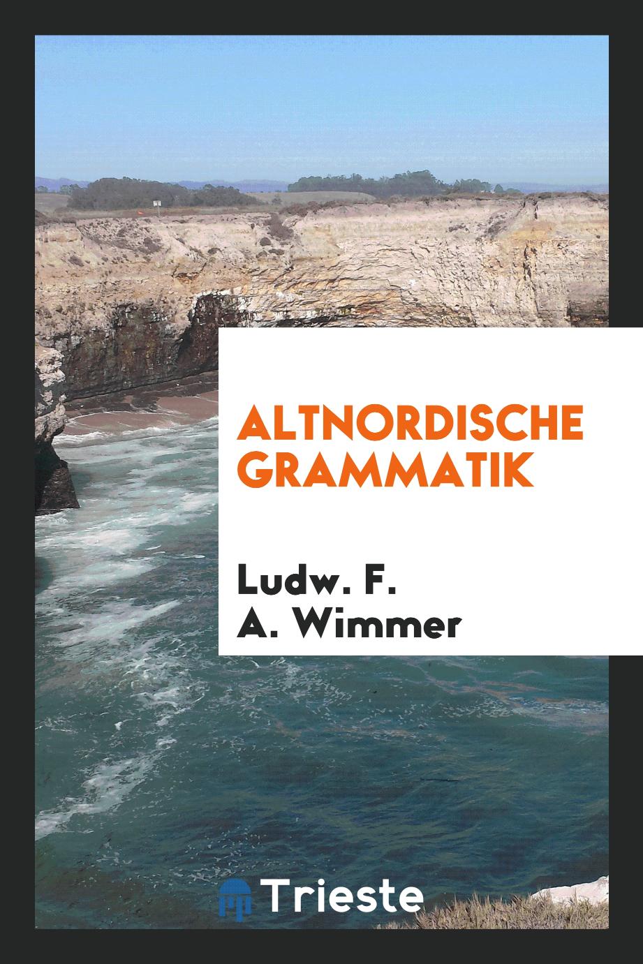 Altnordische Grammatik