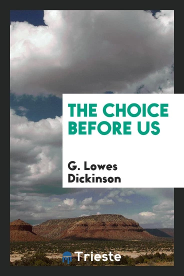 The choice before us