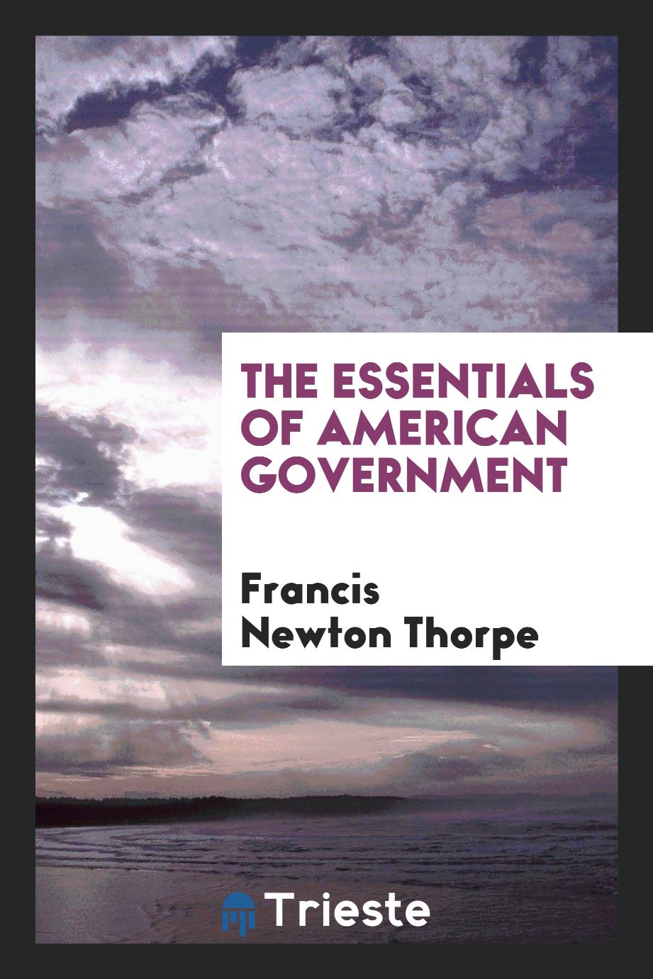 The essentials of American government