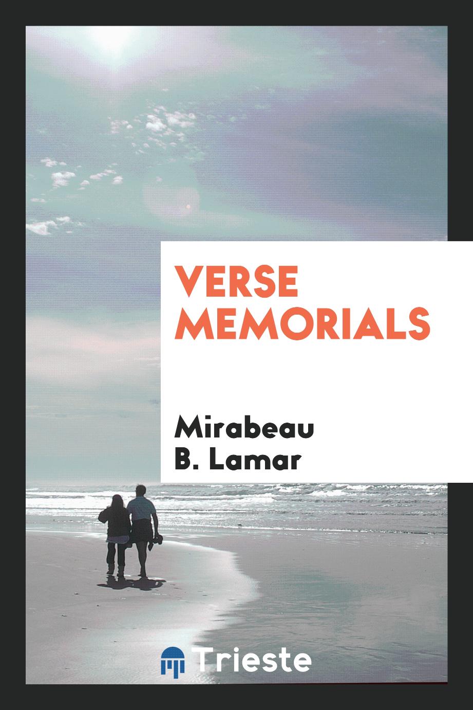 Verse Memorials