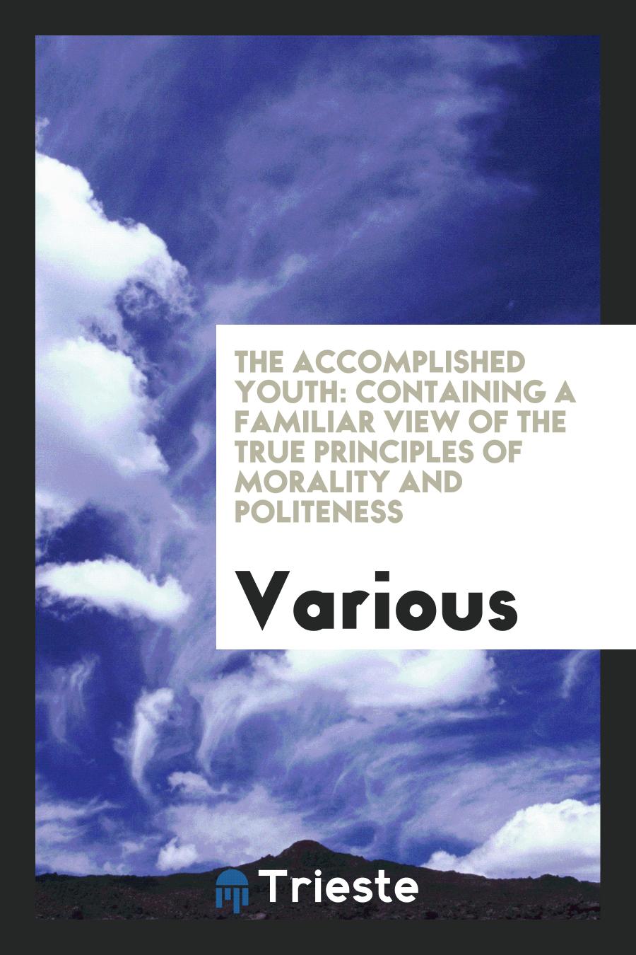 The accomplished youth: containing a familiar view of the true principles of morality and politeness
