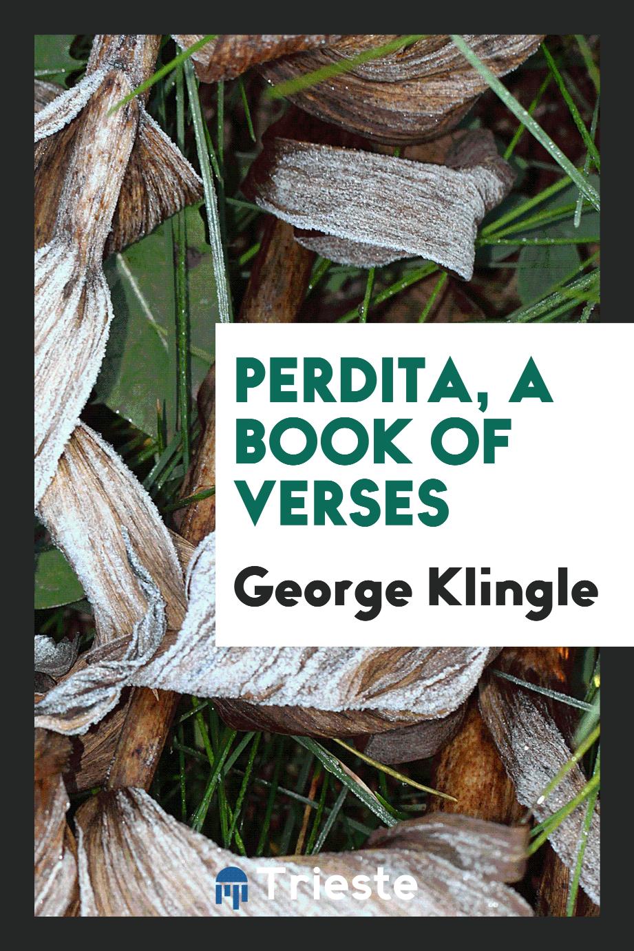 Perdita, a Book of Verses