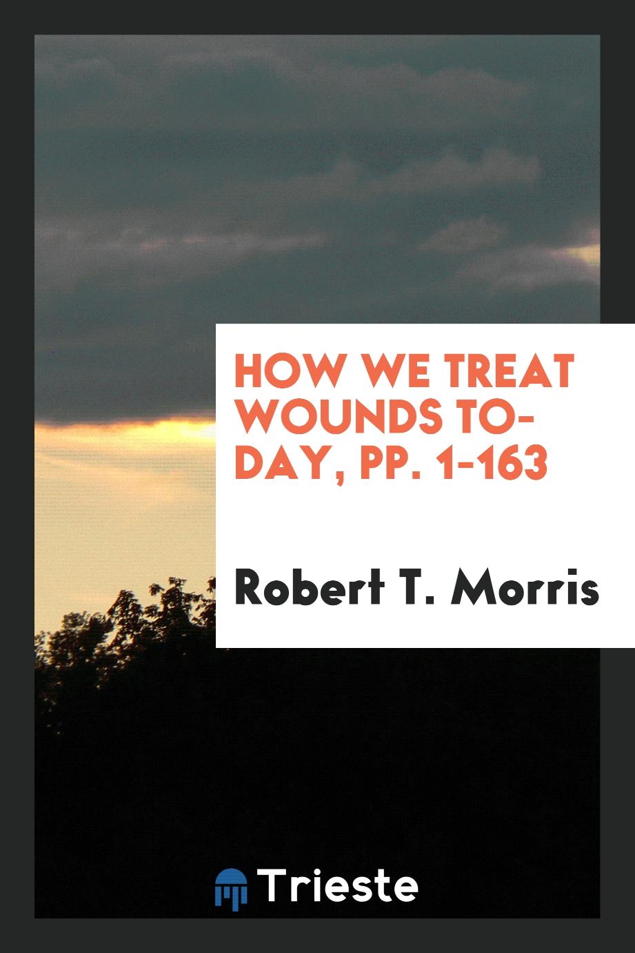 How We Treat Wounds To-Day, pp. 1-163
