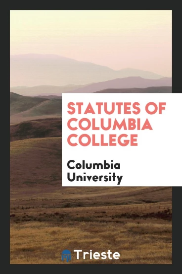 Statutes of Columbia College