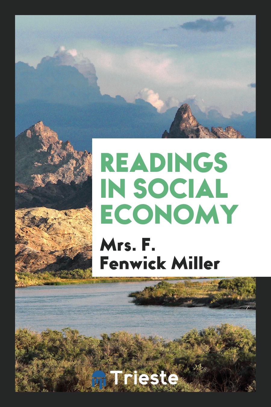 Readings in Social Economy