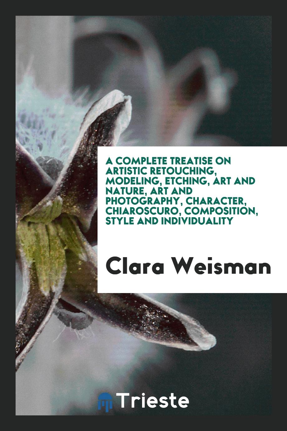 A complete treatise on artistic retouching, modeling, etching, art and nature, art and photography, character, chiaroscuro, composition, style and individuality