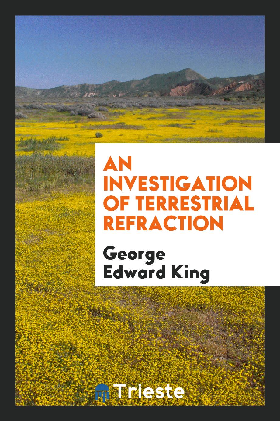 An Investigation of Terrestrial Refraction