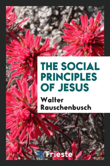 The social principles of Jesus
