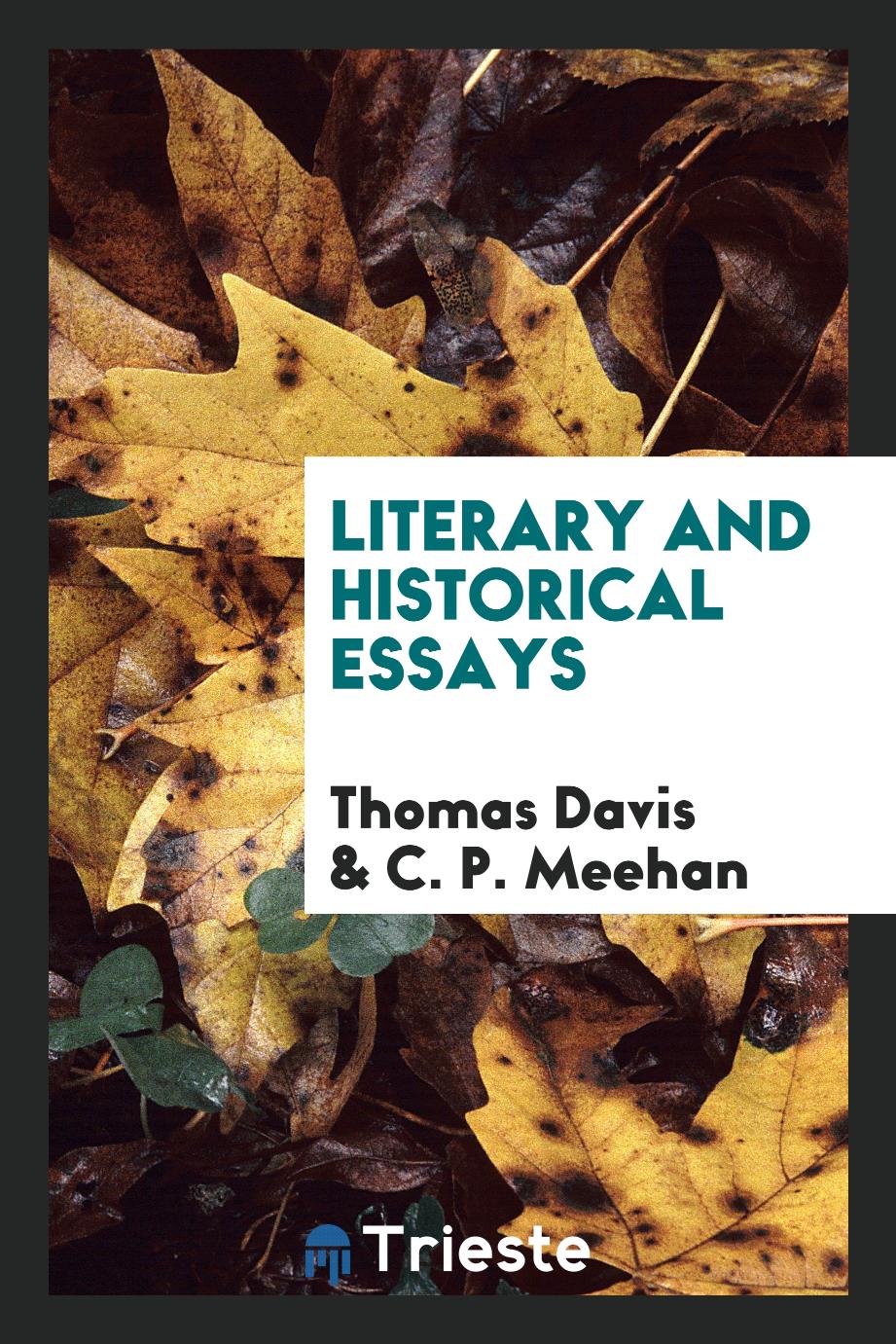 Literary and historical essays
